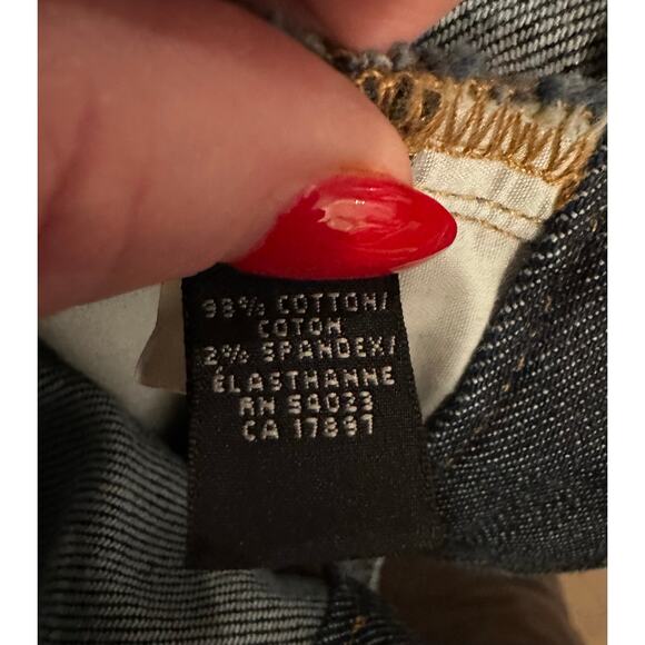 Banana Republic Stretch Bootvut Jeans - size 16L - Excellent Condition - Picture 7 of 7